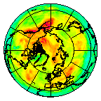 Ozone Field of 15 June 2014