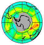 Ozone Field of 16 June 2014