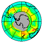 Ozone Field of 18 June 2014
