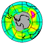 Ozone Field of 21 June 2014