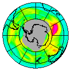 Ozone Field of 22 June 2014
