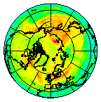 Ozone Field of 25 June 2014