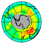 Ozone Field of 27 June 2014