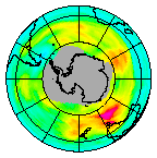 Ozone Field of 28 June 2014