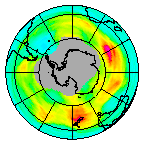 Ozone Field of 01 July 2014