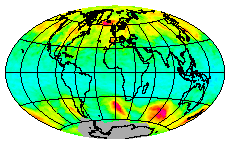 Ozone Field of 03 July 2014