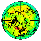 Ozone Field of 03 July 2014