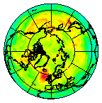 Ozone Field of 05 July 2014