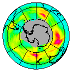 Ozone Field of 05 July 2014