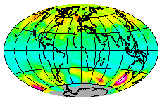 Ozone Field of 07 July 2014