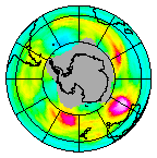Ozone Field of 07 July 2014