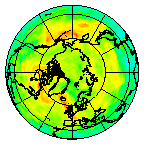Ozone Field of 08 July 2014
