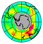 Ozone Field of 09 July 2014