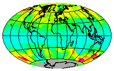 Ozone Field of 10 July 2014