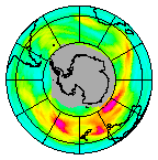 Ozone Field of 10 July 2014