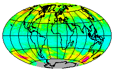 Ozone Field of 11 July 2014