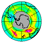 Ozone Field of 11 July 2014