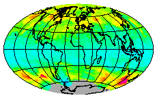 Ozone Field of 12 July 2014