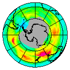 Ozone Field of 12 July 2014