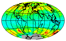 Ozone Field of 13 July 2014