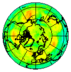 Ozone Field of 14 July 2014