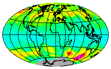 Ozone Field of 15 July 2014