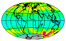 Ozone Field of 16 July 2014