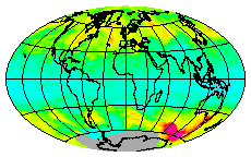 Ozone Field of 17 July 2014