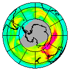 Ozone Field of 17 July 2014