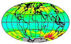 Ozone Field of 19 July 2014