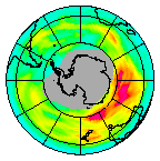Ozone Field of 19 July 2014