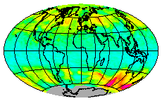 Ozone Field of 20 July 2014