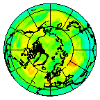 Ozone Field of 20 July 2014