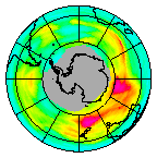 Ozone Field of 20 July 2014