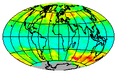 Ozone Field of 22 July 2014