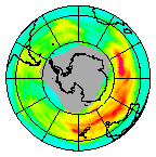 Ozone Field of 22 July 2014