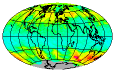 Ozone Field of 23 July 2014