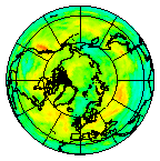 Ozone Field of 23 July 2014