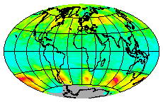 Ozone Field of 25 July 2014
