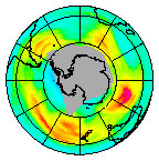 Ozone Field of 26 July 2014