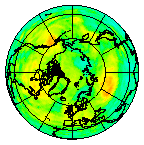 Ozone Field of 27 July 2014