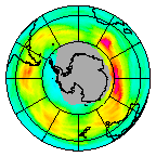 Ozone Field of 28 July 2014