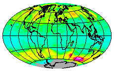 Ozone Field of 29 July 2014