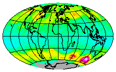 Ozone Field of 30 July 2014