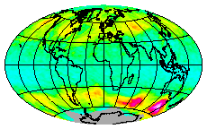 Ozone Field of 31 July 2014