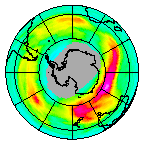 Ozone Field of 02 August 2014