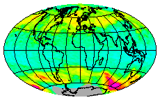 Ozone Field of 03 August 2014
