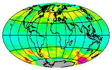 Ozone Field of 04 August 2014