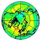 Ozone Field of 04 August 2014