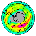 Ozone Field of 04 August 2014